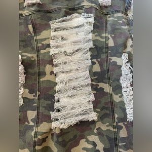 Camo Thrill Dress Jacket Large